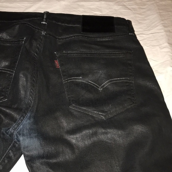 levis waxed jeans